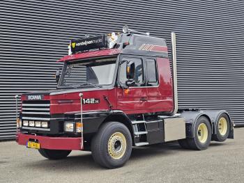 Scania T142.400 V8 / 6x2 BOOGIE  / TORPEDO / HAUBER